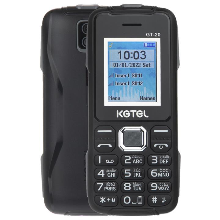 گوشی موبایل کاجیتل مدل GT-20 دو سیم کارت Kgtel GT-20 Dual SIM Mobile Phone